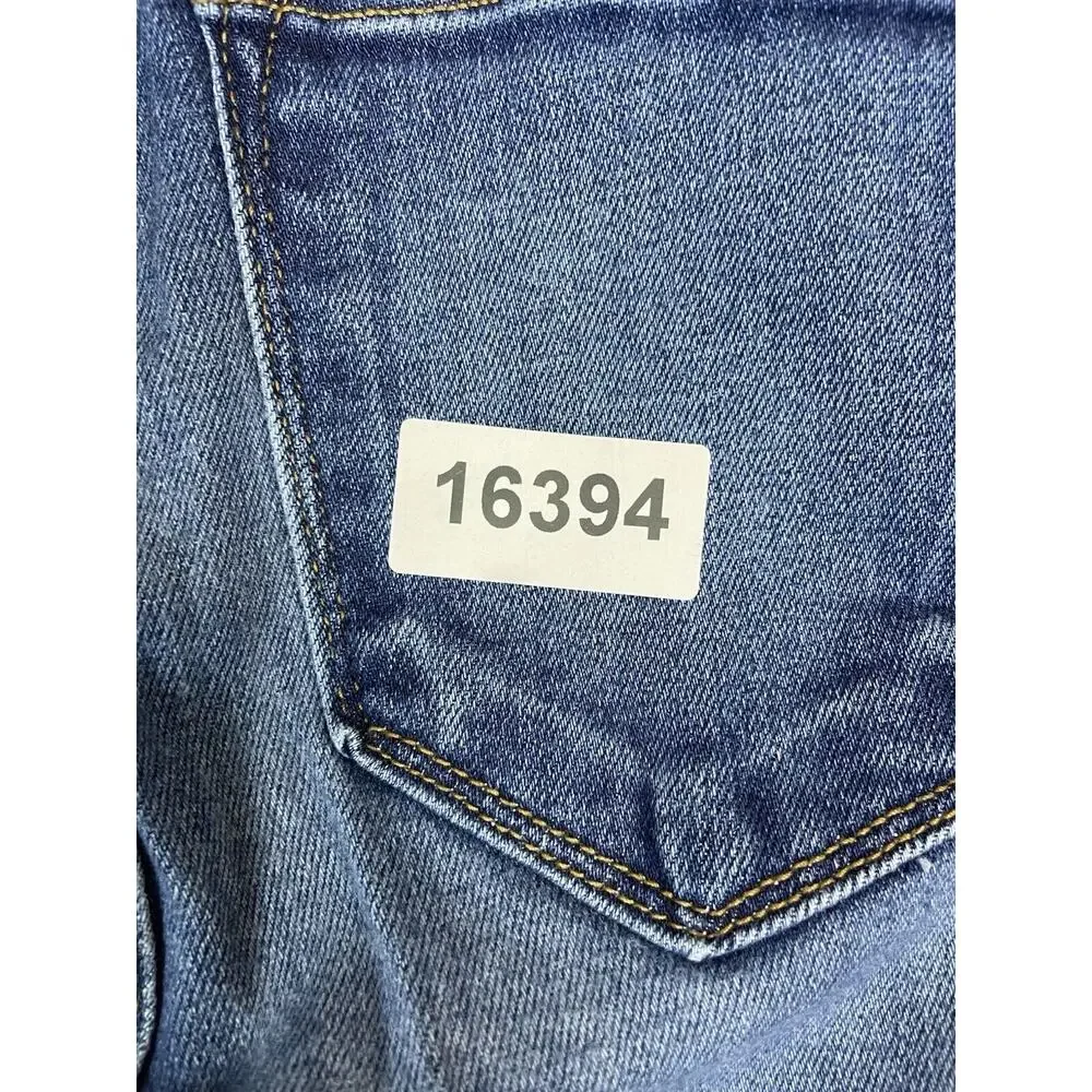 Judy Blue‎ Jeans Womens 5/27 Blue Mid Rise Cuffed Straight Leg Denim
